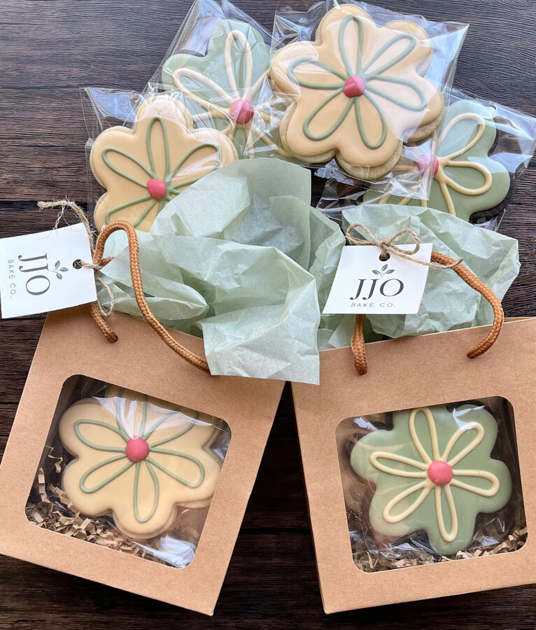 Deluxe Sugar Cookies - Singles or Gift Bag Trio Deluxe Sugar Cookies - Singles or Gift Bag Trio